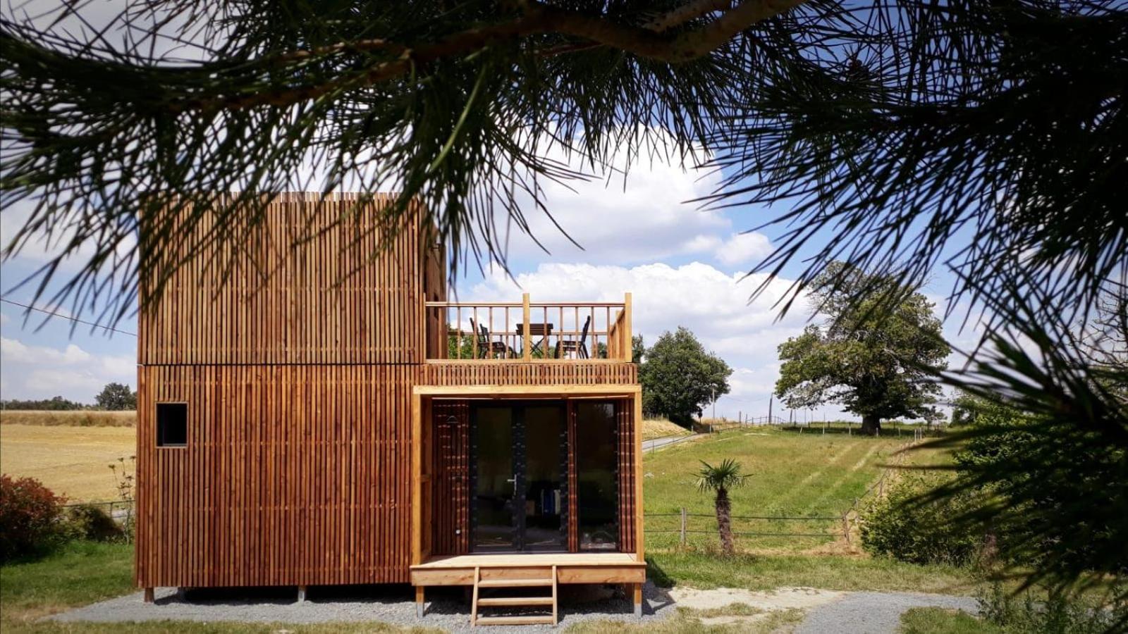 Manege De La Chapiniere - Dadaloge Tiny-House Villa Châteauvieux Exteriör bild