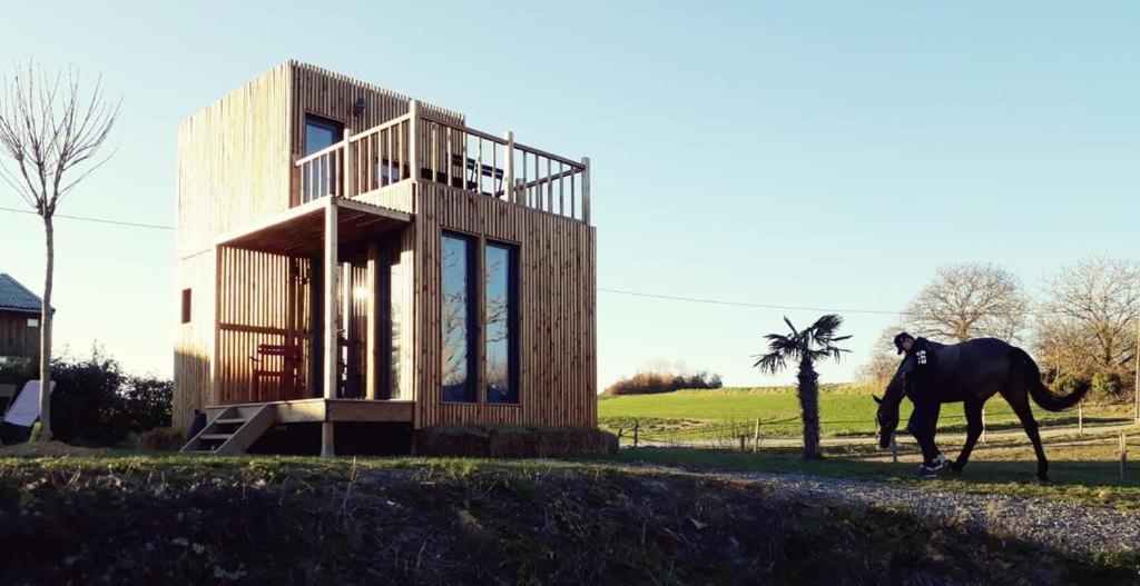 Manege De La Chapiniere - Dadaloge Tiny-House Villa Châteauvieux Exteriör bild