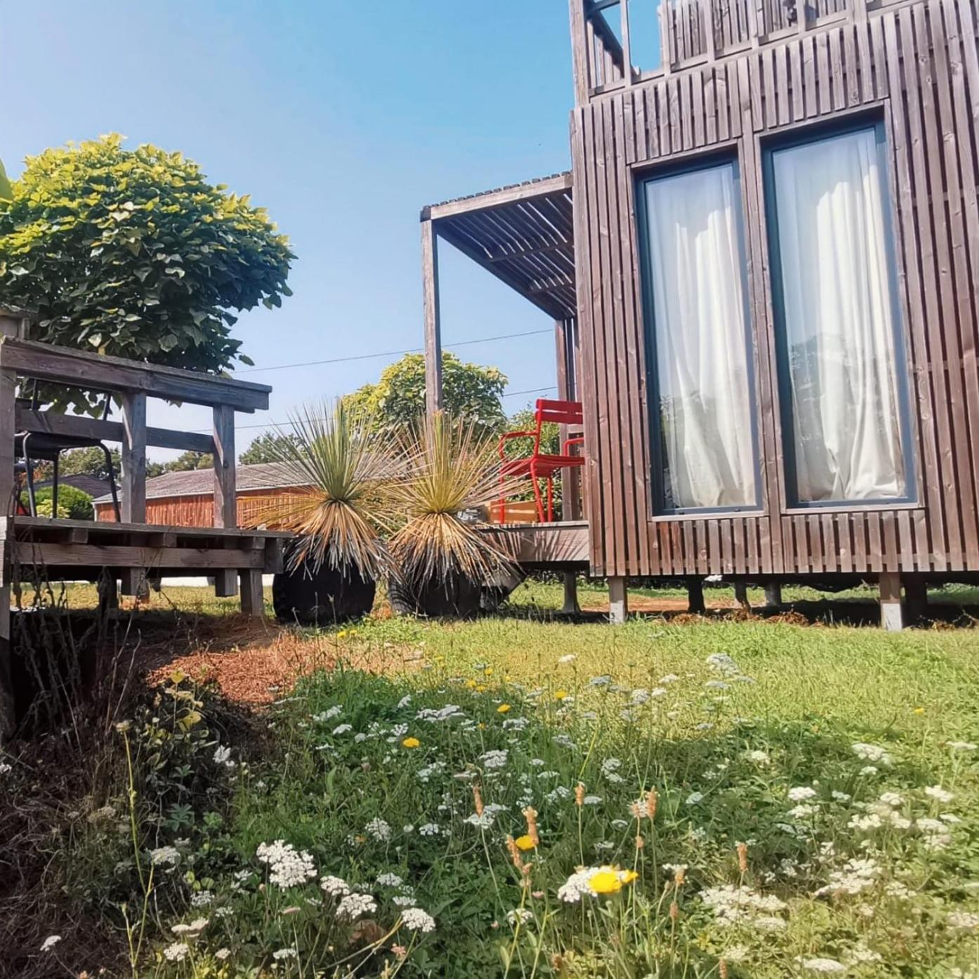 Manege De La Chapiniere - Dadaloge Tiny-House Villa Châteauvieux Exteriör bild